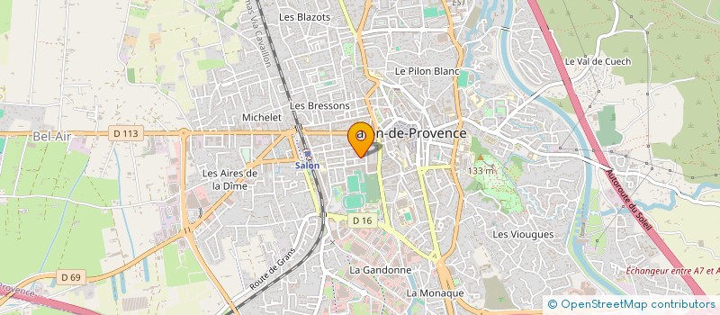 localisation de l'entreprise MEDIA MENAGER  SALON-DE-PROVENCE