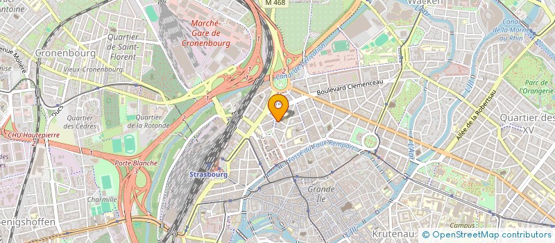 localisation de l'entreprise MEDIA MONGER à STRASBOURG