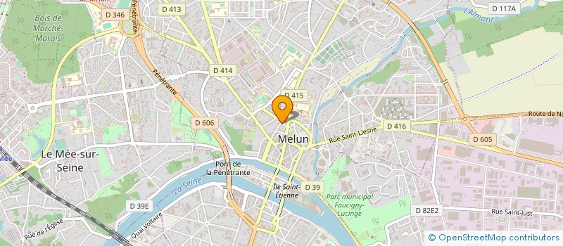 localisation de l'entreprise MEDIA NET SECURITE à MELUN