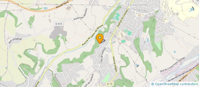 localisation de l'entreprise MEDIA-NOTES  FOULAYRONNES