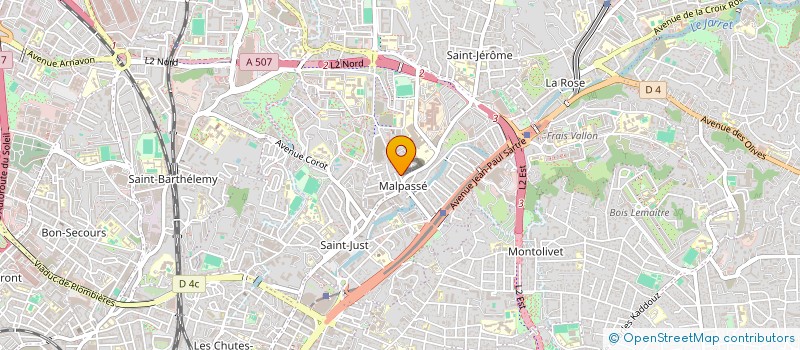 localisation de l'entreprise MEDIA PARADOXE 13  MARSEILLE