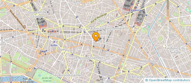 localisation de l'entreprise MEDIA PRESSE EDITIONS  PARIS