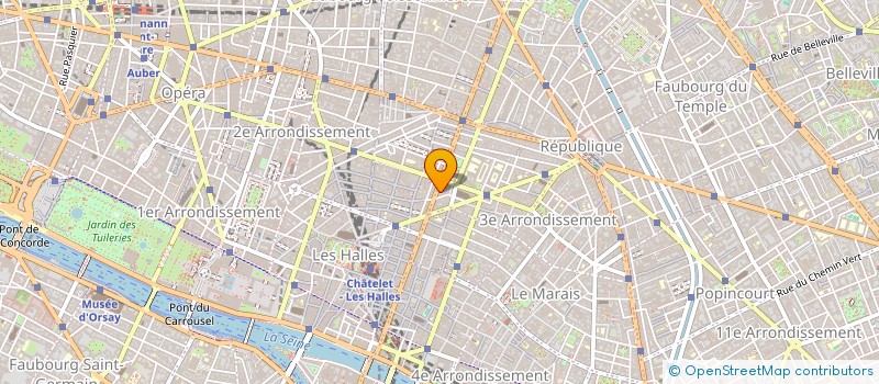 localisation de l'entreprise MEDIA PRESSE INFORMATION à PARIS