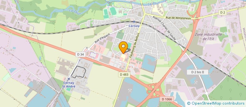 localisation de l'entreprise MEDIA PRINT à STEINBACH