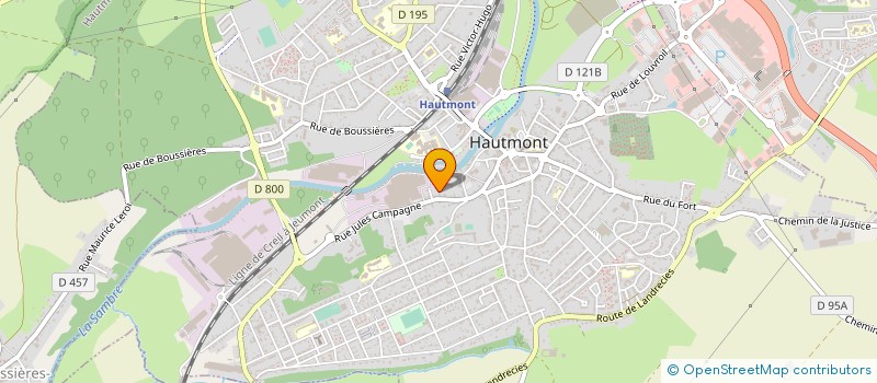 localisation de l'entreprise MEDIA PRINT DES HAUTS DE FRANCE à HAUTMONT