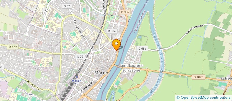 localisation de l'entreprise MEDIA PROD à MACON