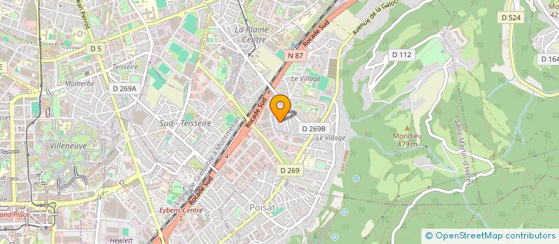 localisation de l'entreprise MEDIA PRODUCTION à SAINT-MARTIN-D'HERES