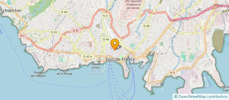 localisation de l'entreprise MEDIA PRODUCTIONS à FORT-DE-FRANCE