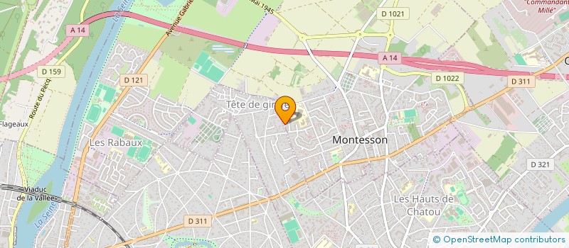 localisation de l'entreprise MEDIA PROTECT à MONTESSON