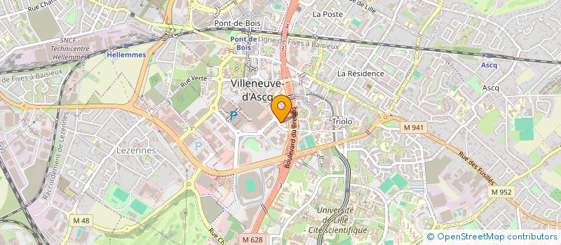 localisation de l'entreprise MEDIA PROTECTION SYSTEMES  VILLENEUVE-D'ASCQ