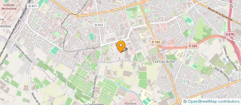 localisation de l'entreprise MEDIA PUB  ANGERS