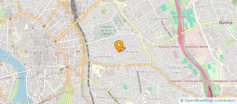 localisation de l'entreprise MEDIA REGIE COMMUNICATION à TOULOUSE