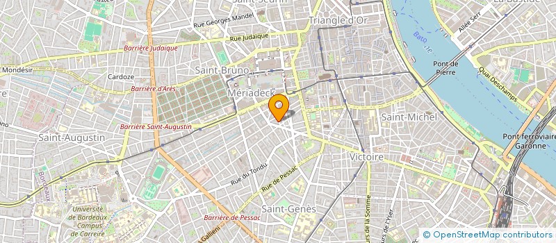 localisation de l'entreprise MEDIA REGION NOUVELLE AQUITAINE à BORDEAUX