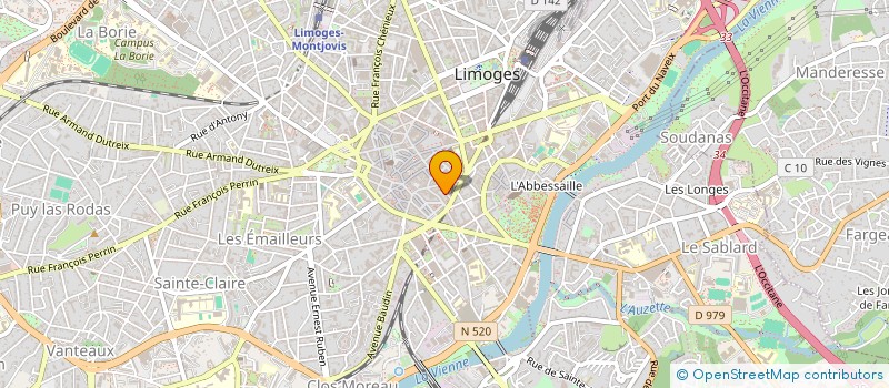 localisation de l'entreprise MEDIA RN SAS à LIMOGES