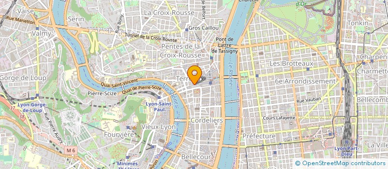 localisation de l'entreprise MEDIA ROUTAGE à LYON