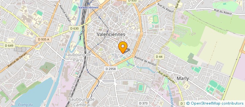 localisation de l'entreprise MEDIA SERVICES à VALENCIENNES