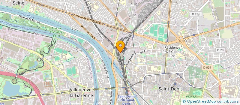 localisation de l'entreprise MEDIA SERVICES PRIVES à SAINT-DENIS
