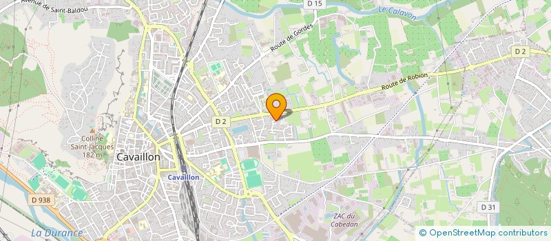 localisation de l'entreprise MEDIA SON  CAVAILLON