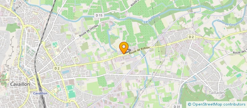 localisation de l'entreprise MEDIA SON à CAVAILLON