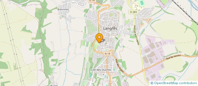 localisation de l'entreprise MEDIA SUD 52 à LANGRES
