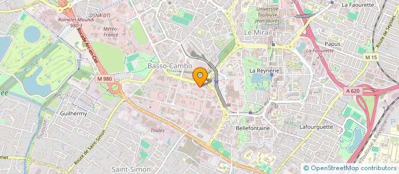 localisation de l'entreprise MEDIA SYNAPSE à TOULOUSE