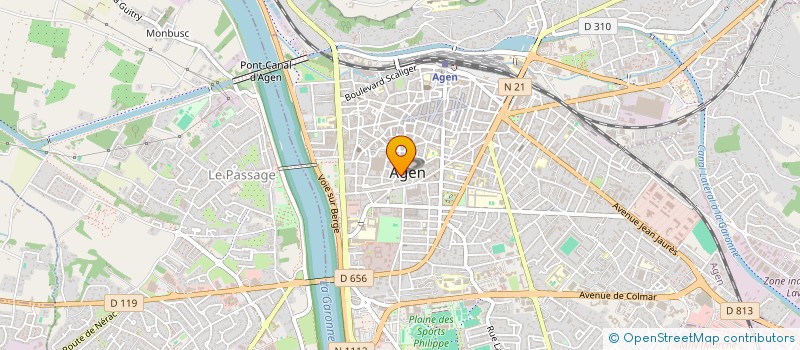 localisation de l'entreprise MEDIA SYSTEMES à AGEN