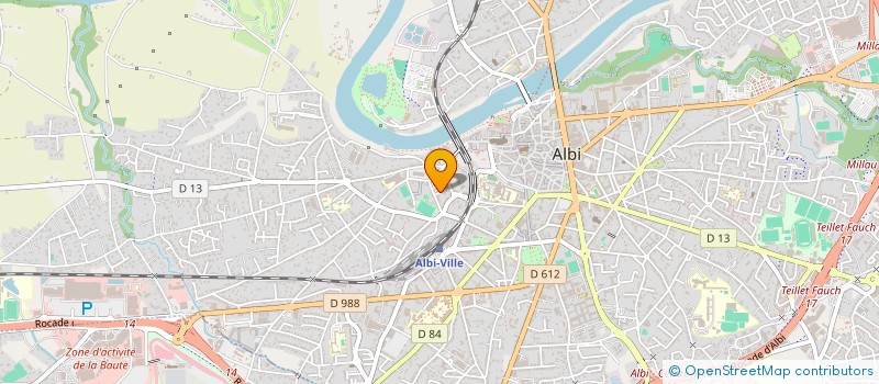 localisation de l'entreprise MEDIA TARN à ALBI