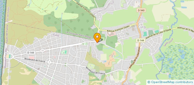 localisation de l'entreprise MEDIA TELE VIDEOGRAPHIE  CUCQ