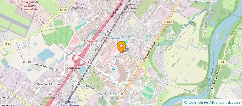 localisation de l'entreprise MEDIA TRAFIC  PORTET-SUR-GARONNE