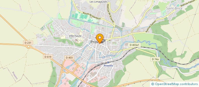 localisation de l'entreprise MEDIA VAL à PROVINS