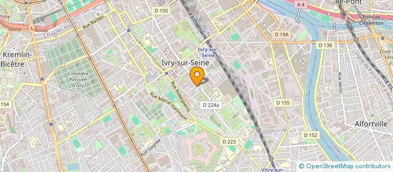 localisation de l'entreprise MEDIA VENTES  IVRY-SUR-SEINE