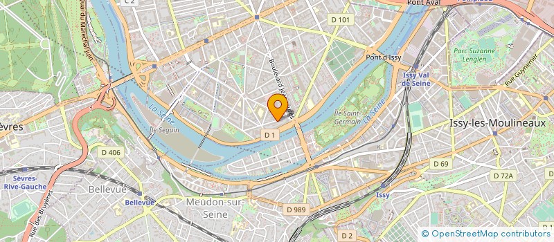 localisation de l'entreprise MEDIA VIDEO PRODUCTION  BOULOGNE-BILLANCOURT