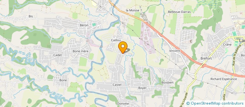 localisation de l'entreprise MEDIA VISION CARAIBES  LAMENTIN