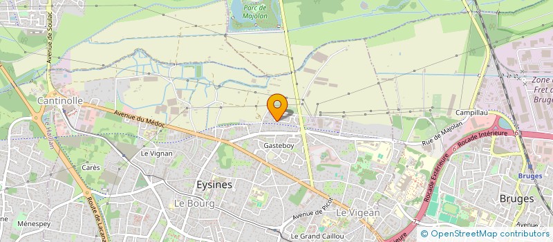 localisation de l'entreprise MEDIA WEB ASSISTANCE  EYSINES