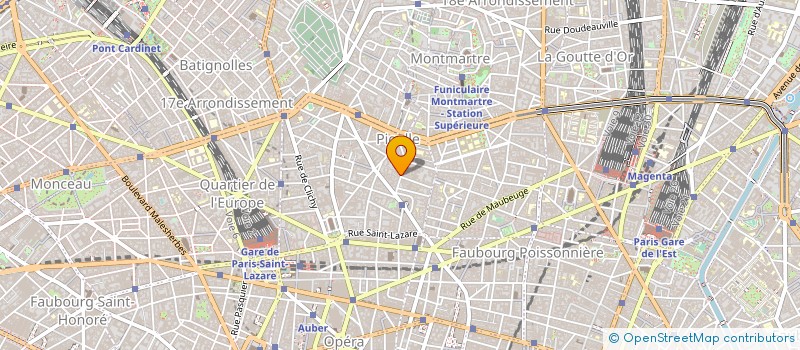 localisation de l'entreprise MEDIA XXI  PARIS