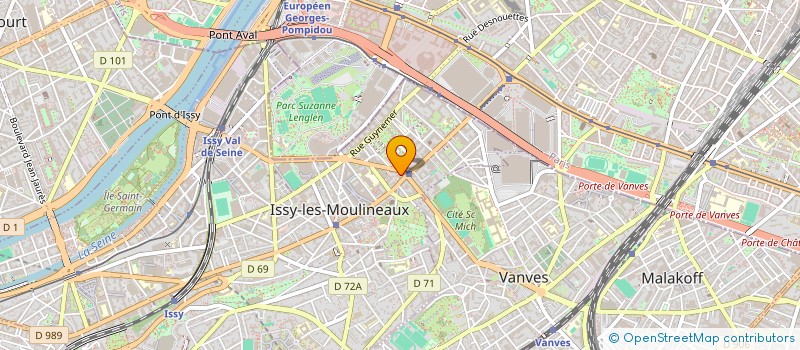 localisation de l'entreprise MEDIA Y MEDIAS à ISSY-LES-MOULINEAUX
