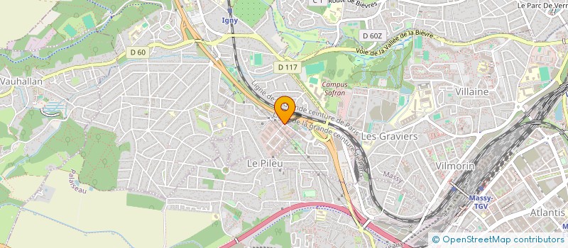 localisation de l'entreprise MEDIA24H à IGNY
