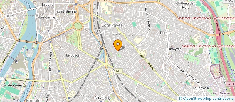 localisation de l'entreprise MEDIAAUDIT JEAN-MARIE FERRANDO  TOULOUSE