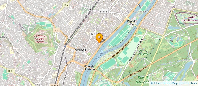 localisation de l'entreprise MEDIABARRE SA à SURESNES