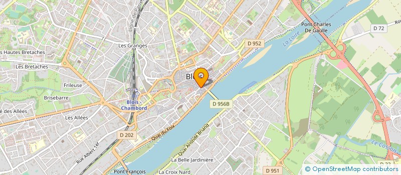 localisation de l'entreprise MEDIACASH BLOIS à BLOIS