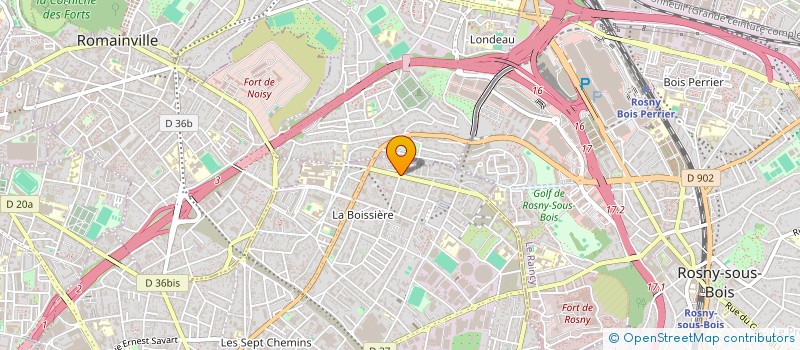 localisation de l'entreprise MEDIACHOC à MONTREUIL