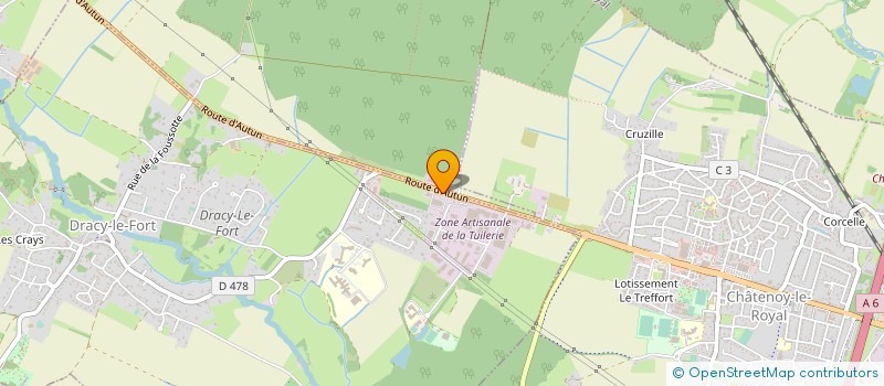 localisation de l'entreprise MEDIACO BOURGOGNE  DRACY-LE-FORT