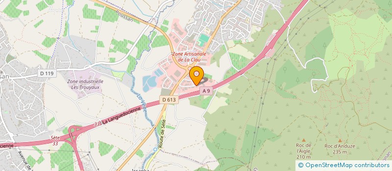 localisation de l'entreprise MEDIACO MONTPELLIER  GIGEAN