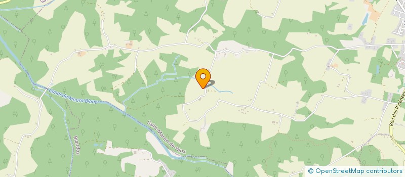 localisation de l'entreprise MEDIACO PAYS BASQUE à SAINT-ANDRE-DE-SEIGNANX