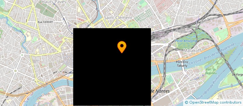 localisation de l'entreprise MEDIACOM à NANTES