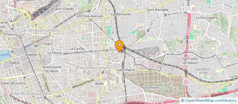 localisation de l'entreprise MEDIACOM-PLUS  MARSEILLE
