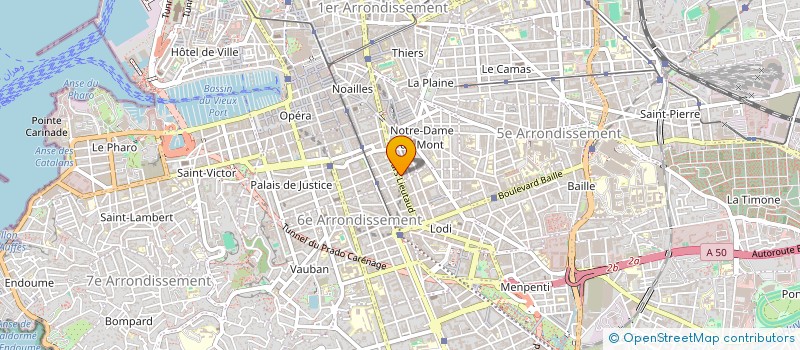 localisation de l'entreprise MEDIACONCEPT  MARSEILLE