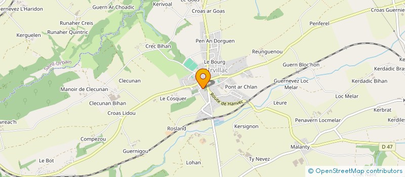 localisation de l'entreprise MEDIACOOKERS à IRVILLAC