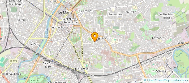 localisation de l'entreprise MEDIACOP  LE MANS