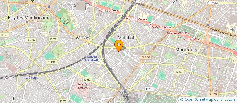 localisation de l'entreprise MEDIACTION à MALAKOFF